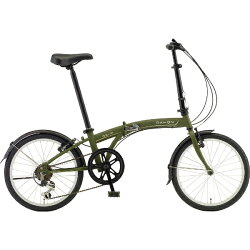 【送料無料】DAHON20型折りたたみ自転車SUVD6(マットカーキ/6段変速)BAT061【代金引換配送不可】【メーカー直送品・代金引換配送不可・時間指定不可】