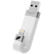 【送料無料】 LEEF Lightning⇔USB A【iPad／iPhone対応】　USB2.0メモリ［iOS／Mac／Win］　Leef ...