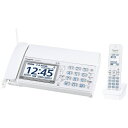 【送料無料】 パナソニック 【子機1台付】デジタルコードレス普通紙FAX 「おたっくす」 KX-PD600DL-W(ホワイト)
