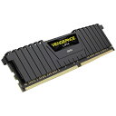 【送料無料】 CORSAIR(コルセア) DDR4-2666 288Pin DIMM(8GB×2枚)CORSAIR Vengeance LPX Series CMK16GX4M2A2666C16(ブラック)