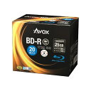 AVOX Ï¿²èÍÑ BD-R 1-4ÇÜ® 25GB 20Ëç¡Ú¥¤¥ó¥¯¥¸¥§¥Ã¥È¥×¥ê¥ó¥¿Âбþ¡Û¡¡BR130RAPW20A