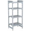 【送料無料】 キャンブロ社 610ソリッド型 カムシェルビングセット 61×122×H 82cm 5段 <DKY2742>