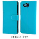 レイアウト 507SH、Android One用 手帳型ケース シンプル マグネット ブルー RT-ANO1ELC1/A