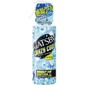 マンダム　mandom GATSBY（ギャツビー） クレイジークールボディウォーターアイスシトラス（170ml）〔デオドラント〕