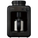 【送料無料】 SIROCA 全自動コーヒーメーカー 「siroca crossline」(4杯分) SC-A131TB タングステンブラック201709P
