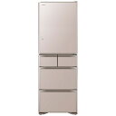 【標準設置費込み】 日立 5ドア冷蔵庫 (501L) R-S5000G-XN クリスタルシャンパン 「真空チルド Sシリーズ」