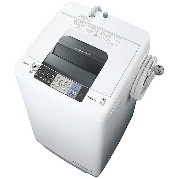 【標準設置費込み】 日立 全自動洗濯機 （洗濯7.0kg）　NW-70A-W ピュアホワイ…...:biccamera:11457905