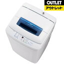 【標準設置費込み】 ハイアール 【アウトレット品】全自動洗濯機 (洗濯4.2kg) JW-K42M-W【生産完了品】JWK42MW 【kk9n0d18p】