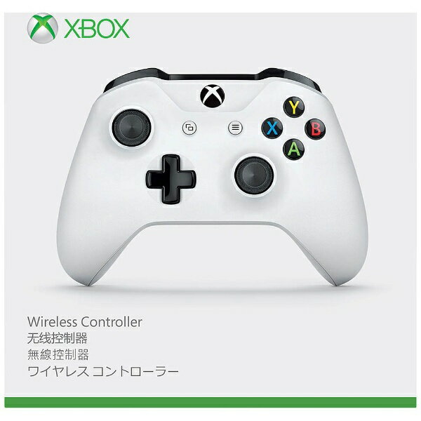 【送料無料】 マイクロソフト 【純正】Xbox One ワイヤレスコントローラー（ホワイト…...:biccamera:11483820