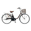 【送料無料】 パナソニック 26型 電動アシスト自転車 ビビ・TX(チョコブラウン/内装3段変速) BE-ELTX632T【2017年モデル】【組立商品につき返品不可】 【代金引換配送不可】【メーカー直送・代金引換不可・時間指定・返品不可】