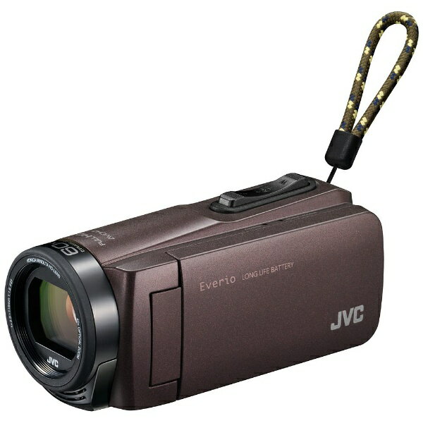 【送料無料】 JVC SD対応 32GBメモリー内蔵フルハイビジョンビデオカメラ（ブラウン…...:biccamera:11513799