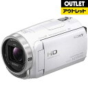 【送料無料】 ソニー 限定5台【アウトレット品】メモリースティックマイクロ/マイクロSD対応 32GBメモリー内蔵 フルハイビジョンビデオカメラ(ホワイト) HDR-CX675(WC)【生産完了品】HDRCX675WC 【kk9n0d18p】