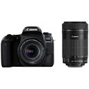 【送料無料】 キヤノン CANON EOS 9000D(W)【ダブルズームキット】/デジタル一眼レフカメラ