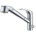 【送料無料】 三栄水栓 シングル浄水器付ワンホールスプレー分岐混合栓 K87680BTJV-13