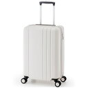 【送料無料】 A.L.I TSAロック搭載スーツケース RUNWAY(40L) BC1001 ホワイトスキン【ビックカメラグループオリジナル】