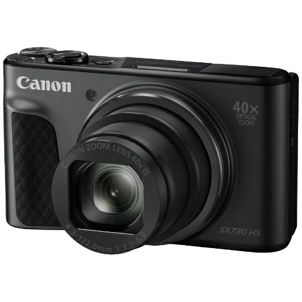 【送料無料】 キヤノン　CANON コンパクトデジタルカメラ　PowerShot（パワーショット） SX730 HS（ブラック）