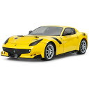 【送料無料】 タミヤ 1/10 電動RCカーシリーズ No.644 フェラーリ F12tdf(TT-02シャーシ)