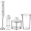 【送料無料】 クイジナート マルチハンドブレンダー (800ml) HB-500WJ ホワイト