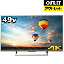 【送料無料】 ソニー 49V型 地上・BS・110度CS・4K放送対応スカパー!チューナー内蔵 4K対応液晶テレビ BRAVIA(ブラビア) KJ-49X8000E S(別売USB HDD録画対応)