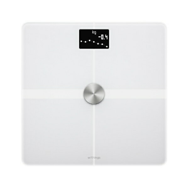 【送料無料】 NOKIA スマート体重体組成計（Wi-Fi／Bluetooth対応）「Body＋」　WBS05-WHITE-ALL-JP （ホワイト）