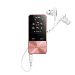 ソニー｜SONY <strong>ウォークマン</strong>WALKMAN Sシリーズ ピンク NW-S313 [4GB][<strong>ウォークマン</strong> 本体 NWS313PIC]【rb_cpn】