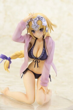 【2018年6月】 【送料無料】 アルファマックス 塗装済み完成品 1/7 Fate/EXTELLA ジャンヌ・ダルク 水着Ver.【発売日以降のお届け】 【代金引換配送不可】