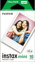 富士フイルム FUJIFILM チェキ インスタントカラーフィルム instax mini 1パック(10枚入)