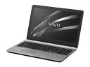 【送料無料】 VAIO　バイオ VJS15290811S ノートパソコン S15 シルバー [15.5型 /HDD：1TB /メモリ：8GB /2018年6月モデル]