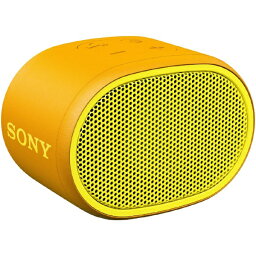 <strong>ソニー</strong>｜SONY ブルートゥース <strong>スピーカー</strong> イエロー SRS-XB01YC [Bluetooth対応][SRSXB01YC]
