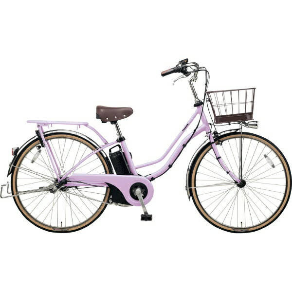 パナソニック　Panasonic 26型 電動アシスト自転車 ティモ・I(ライラック/内装3段変速)BE-ELTA632【2019年モデル】【組立商品につき返品不可】 【代金引換配送不可】の画像