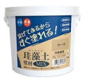 フジワラ化学｜Fujiwara Chemical 珪藻土 壁材MIX 3kg カーキ