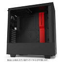 NZXT エヌゼットエックスティー 高いコストパフォーマンスとスマートな外観のPCケース 【ATXMicroATXMini-ITX】 CA-H510B-BR ブラック/レッド
