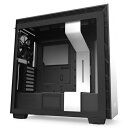 NZXT エヌゼットエックスティー 高いコストパフォーマンスとスマートな外観のPCケース 【E-ATXATXMicroATXMini-ITX】 CA-H710B-W1 ホワイト/ホワイト