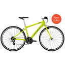 ルイガノ LOUIS GARNEAU 700×28Cクロスバイク LGS-L9(MATT LIME/フレームサイズ:520mm(適正身長:180~195cm)/24段変速)【組立商品につき返品不可】 【代金引換配送不可】