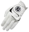 フットジョイ FootJoy 【メンズ 右手用】ゴルフグローブ ウェザーソフ WeatherSof 18 ウェザーソフ(ホワイト/24cm)FGWF8LH【仕様変更に伴い新旧商品が混在致します】