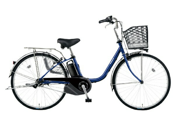 パナソニック　Panasonic 26型 電動アシスト自転車 ビビ・SX(Pファインブルー/内装3段変速)BE-ELSX632V【2020年モデル】【組立商品につき返品不可】 【代金引換配送不可】【メーカー直送・代金引換不可・時間指定・返品不可】の画像