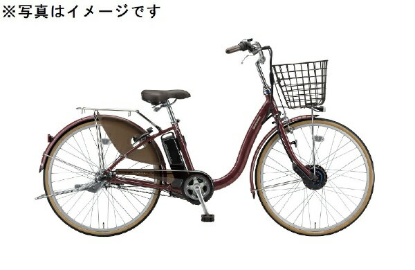 ブリヂストン　BRIDGESTONE 24型 電動アシスト自転車 フロンティア(Xベルベットローズ/3段変速） F4AB20【2020年モデル】【組立商品につき返品不可】 【代金引換配送不可】の画像