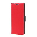 CORALLO コラーロ Corallo NU 手帳型ケース for Xperia 5 (Red+Black) Red+Black