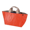 ROOTOTE ルートート レジャーシート素材 ミニ トートバッグ SN.デリ.タープーA(W42×H20×マチ15cm/持ち手の長さ25cm/オレンジ) 1867
