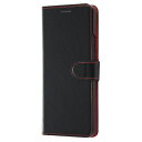 レイアウト rayout Xperia 10 II 手帳 マグネット スリープ機能対応 BK/RD RT-RXP10ELC3/BR