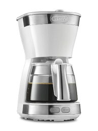 <strong>デロンギ</strong>｜Delonghi ドリップ<strong>コーヒーメーカー</strong> アクティブ シリーズ トゥルーホワイト ICM12011J-W【rb_cooking_cpn】