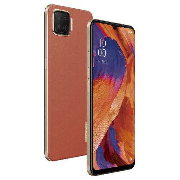 OPPO　オッポ OPPO A73 ダイナミック オレンジ「CPH2099OR」Snapdragon 662 6.44型 メモリ/ストレージ： 4GB/64GB nanoSIM+eSIM DSDV対応 ドコモ/au/Rakuten/Y!mobileSIM対応 SIMフリースマートフォン