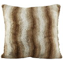 VIILA COLLECTION ビラコレクション 毛皮クッション 45×45cm ブラウン 340912