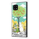 イングレム Ingrem AQUOS sense6 /『ムーミン』/耐衝撃ハイブリッドケース KAKU/コミック_3 イングレム IQ-AAQSE6K3TB/MT011