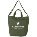 コンバース|CONVERSE BIG STAR PRINT 2WAYショルダーバッグ CONVERSE(コンバース) カーキ 14824800-KH