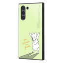 イングレム|Ingrem Galaxy S21 5G / 『ディズニーキャラクター』/耐衝撃ハイブリッドケース KAKU / プーさん_キミドリ イングレム IQ-DGS21K3TB/PO23