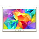 【2014年08月01日発売】【送料無料】SAMSUNGGALAXY Tab S 10.5 [Androidタブレット・Wi-Fiモデル] SM-T800NZWEXJP (2014年最新モデル・Dazzling White) [SMT800NZWEXJP]