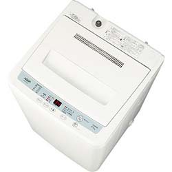 【送料無料】AQUA全自動洗濯機（洗濯4.5kg／簡易乾燥1.0kg）　AQW-S45A-W ホワイト [AQWS45AW]《設置をご希望の方は下記より設置券をお求めください》
