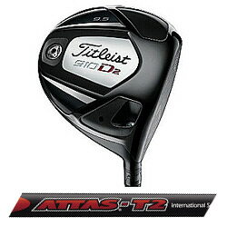 【送料無料】タイトリストレフティドライバー 910D2 8.5°《ATTAS T2 6》S【◇03】