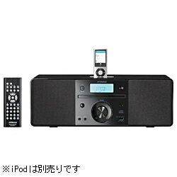 【送料無料】ビクターiPod dock/CD/USB搭載ミニコンポ（ブラック） RD-N1-B [RDN1B]